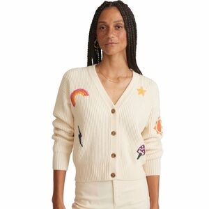 Marine layer Robin Crop Cardigan Shirt - Women's